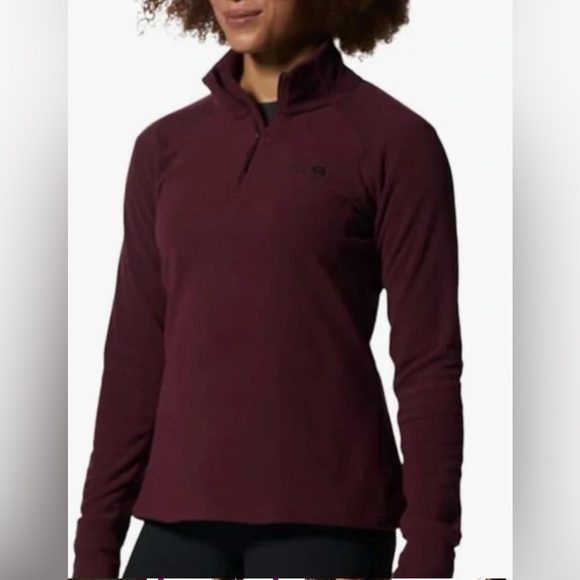 Mountain Hardwear | Tops | Nwt Mountain Hardwear Microchill 2 Zip T ...